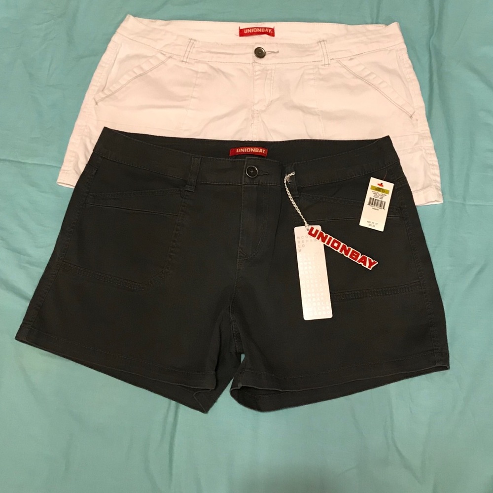 Bundle of 2 pair Unionbay shorts NWT